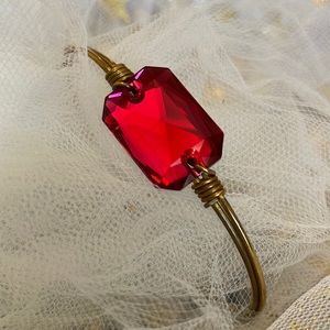 Sparkling red bracelet